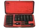 1/2"DR DEEP IMPACT SOCKET SET - 6PT SAE - 14PC