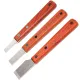 SCRAPER SET - STAINLESS STEEL - 3PC