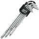 MAGNETIC KEY SET - TORX CHROME - 9PC