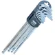 MAGNETIC BALL DRIVE HEX KEY SET - METRIC CHROME - 13PC