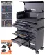 Sumo Series Power Hutch Tool Kit - 334pc - Metric/SAE - Black/Black Handles - BONUS EVAS