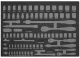 EVA FOAM TOOL STORAGE (84PC METRIC/SAE) - SOCKETS
