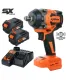 18V 1/2"Dr Brushless Impact Wrench Kit - 5.0ah x 2 - SX Drive