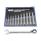 GEAR DRIVE ROE SPANNER SET - 15° OFFSET - METRIC - 11PC