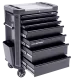 Tech Series Roller Cabinet - 7 Drawer - Diamond Black