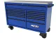 59" USA SUMO SERIES WIDE ROLLER CABINET - 13 DRAWER - BLUE/BLACK