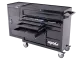 Custom Series Roller Cabinet Tool Kit with Side Cabinet - 236pc - Metric/SAE - Black/Black