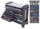 Tech Series Master Technician Roller Cabinet Tool Kit - 408pc - Metric Only - Diamond Black BONUS EVAS