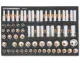 GEARWRENCH 67PC 1/2 IN DRIVE MASTER MET SOCKET SET IN EVA TRAY