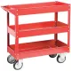 ProEquip 3-Shelf Steel Service Trolley