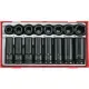 20PC 1/2IN DR.IMPACT SKT SET 13-24MM DIN
