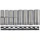 9 Piece 1/2" Drive Deep 6 point Sockets