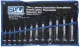 12pc Metric 15° Reversible Speeddrive Combination Geardrive Wrench/Spanner Set