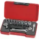 23 Piece 1/4" Drive Socket Set