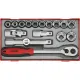 17 Piece 1/2" Drive Socket Set (6 point)