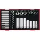 32 Piece 1/4" & 3/8" AF Socket Set