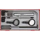 8PC PICK UP TOOL SET WITH L.E.D. TORCH