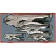 5PC POWER GRIP PLIER SET