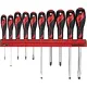 10PC SCREWDRIVER SET W/WALLRACK