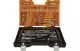 GEARWRENCH 111 Pc 1/4 IN & 1/2 IN DRIVE 90T METRIC & SAE SOCKET SET WITH 12pc REVERSIBLE RATCHETING WRENCH SET