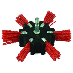 Nylon Spindle Mounted Flapper Wheel Brushes