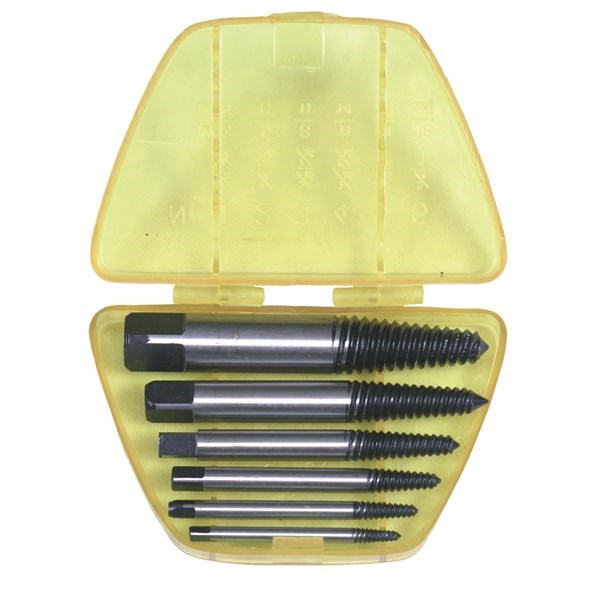 SCREW EXTRACTOR SET - 6 PC