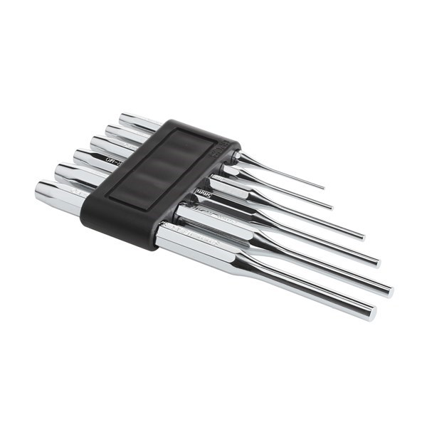 PIN PUNCH SET - CR-MOLY POLISHED 6 PC.