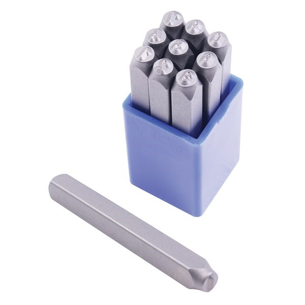NUMBER PUNCH SET - 3MM (1/8")