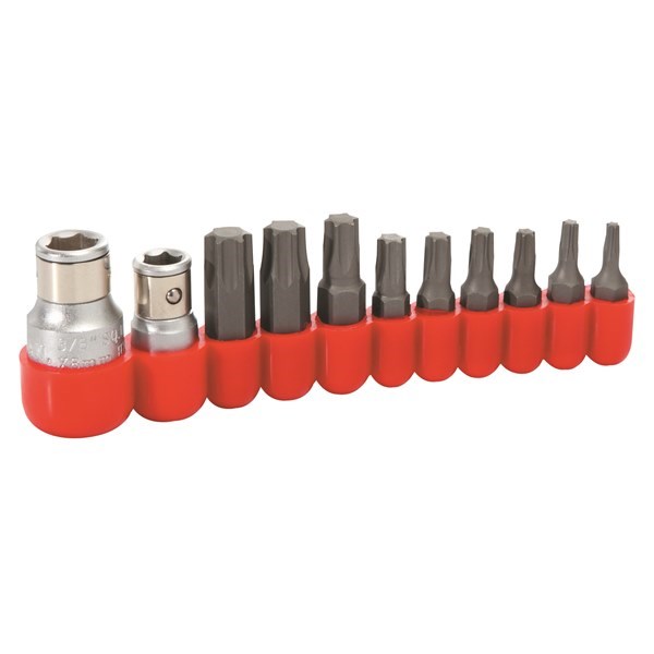 BIT SET TORX - 11 PC.