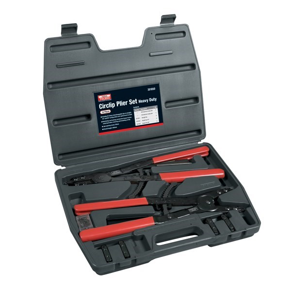 CIRCLIP PLIER SET - HEAVY DUTY 400MM 14 PC
