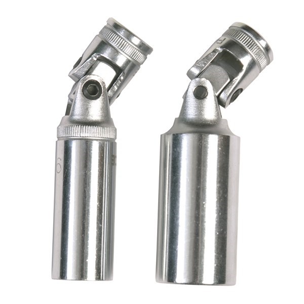 SPARK PLUG SOCKET - UNIVERSAL JOINT SET 3/8”