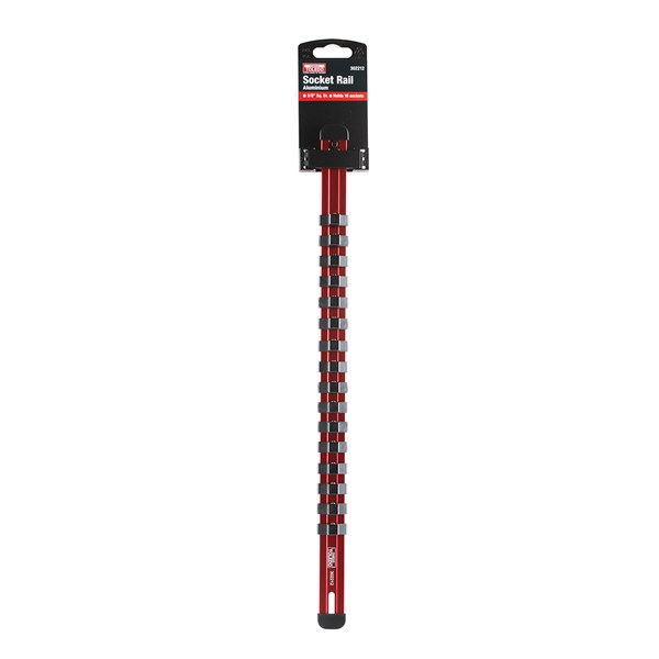 Aluminium Socket Rail 3/8" - Heavy Duty