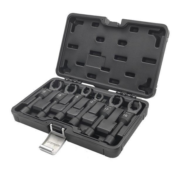 DIESEL INJECTOR WRENCH SET - FLEXIBLE HEAD 6 PC