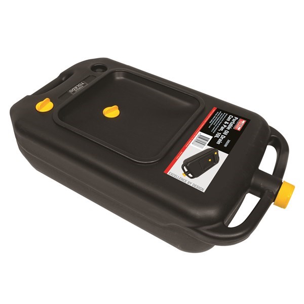 PORTABLE OIL DRAIN PAN - 10L