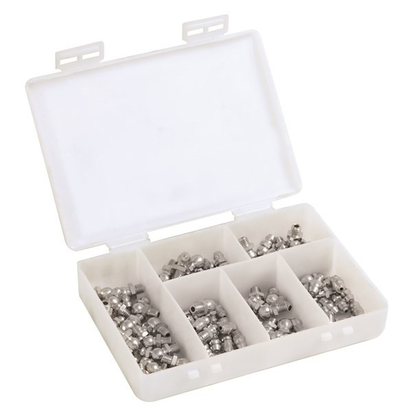 STAINLESS STEEL GREASE NIPPLE SET METRIC