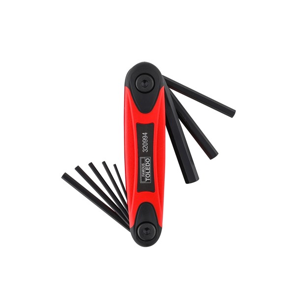 Hex Key Folding Set Metric - 8Pc