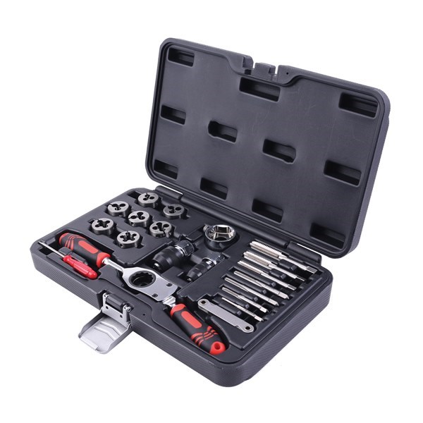 THREAD RESTORING TAP & DIE SET HIGH SPEED STEEL (HSS) - METRIC 20 PC