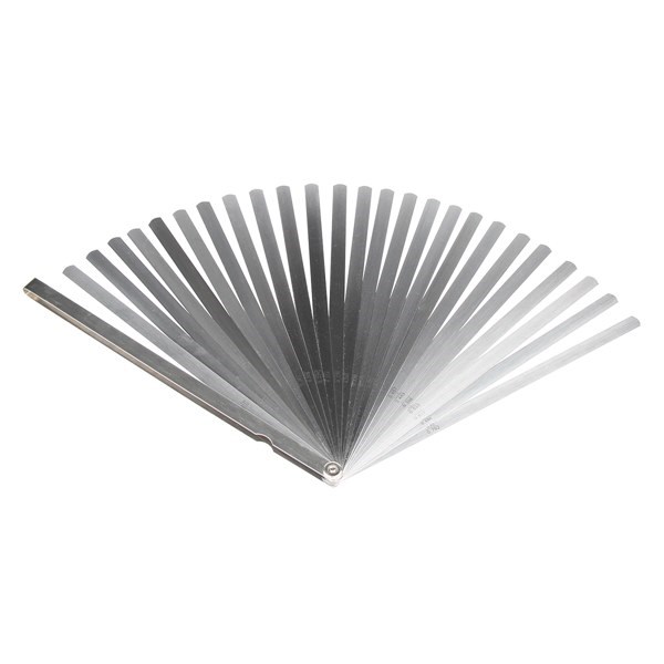 FEELER GAUGE - STRAIGHT 25 BLADE METRIC/IMPERIAL 0.038 - 1.016MM (0.0015-0.040")