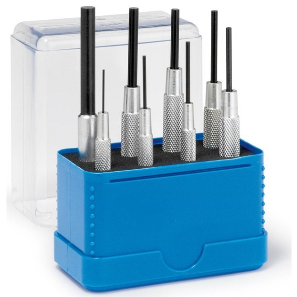 Parallel Pin Punch Set with Guide Sleeve - 8 Piece