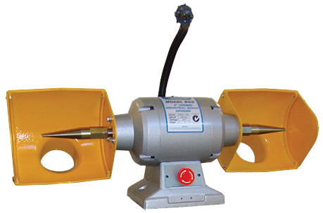Linishall Polisher With Double Taper Spindle 750W 1HP BG8BUFF