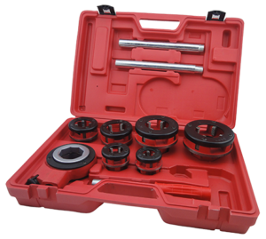 Garrick Hand Ratchet Pipe Threader Kit 6 Sizes 1/2" to 2" BSPT HRT200