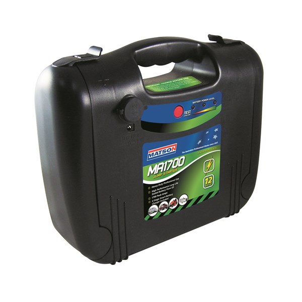12V JUMP STARTER 1700AMP 500CCA