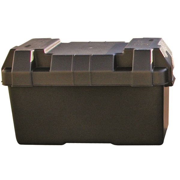 LARGE BLACK BATTERY BOX