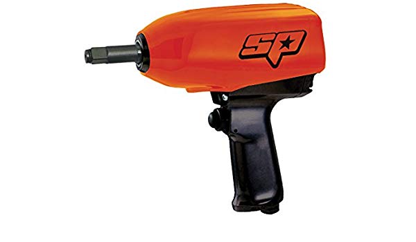 1/2"Dr 425 ft/lb Impact Wrench Twin Hammer Long Anvil - Bolt Busting Torque: 1000Nm