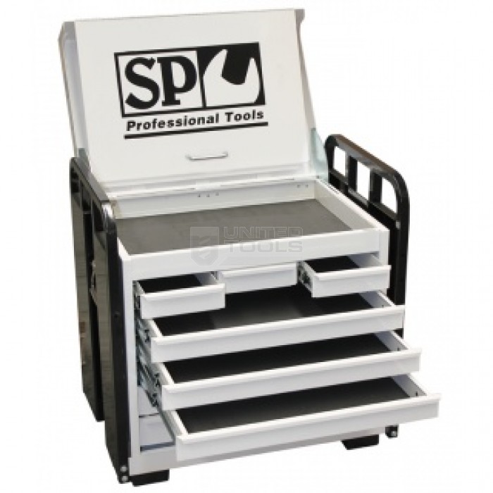 Buy online SP Off Road Service BK/WH Heavy Duty 8 Drawer Tool Box