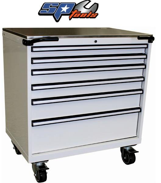 6 Drawer Storage Roller Cabinet