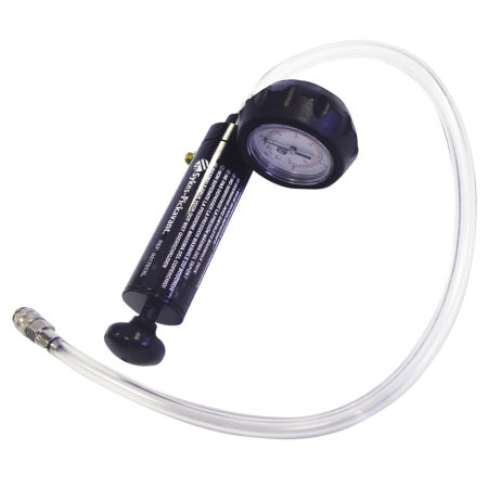 Pump, Gauge and Hose Assembly c/w Quick Connect Coupling