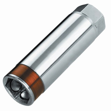 3/8"Dr x 84mm Deep Magnetic Spark Plug Socket - Standard Depth 21mm hex