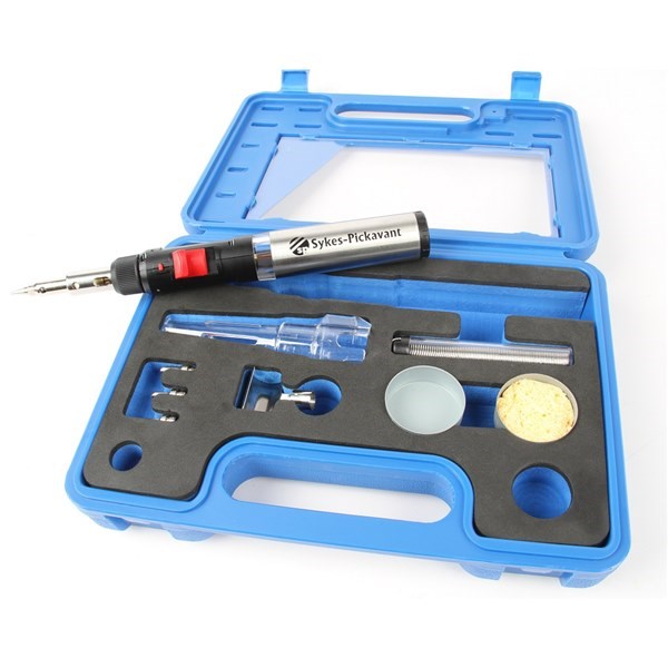 BUTANE SOLDERING IRON KIT - 9 PIECE