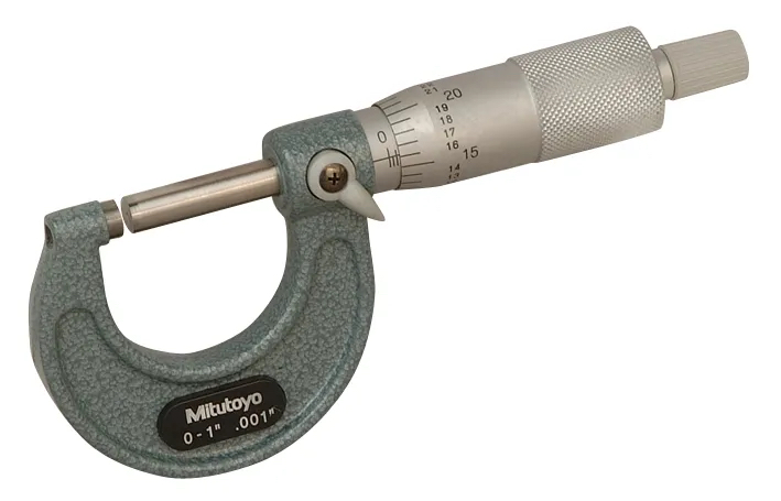 Mitutoyo Outside Micrometer 0-1" x .001"